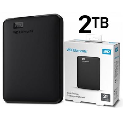 HD 2 TB EXTERNO USB 3.0 WD ELEMENTS