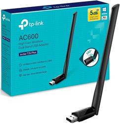 PLACA DE RED USB WIRELESS DUAL BAND TP-LINK ARCHER T2U PLUS AC600