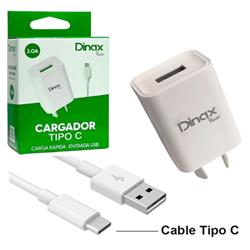 CARGADOR DINAX DX-CAR-3.0-TC 1 USB CABLE 1.20 MTS USB C 3A