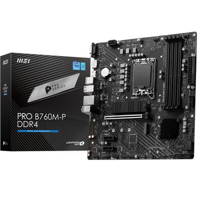 MOTHER 1700 MSI PRO B760M-P DDR4 (12VA 13VA Y 14VA