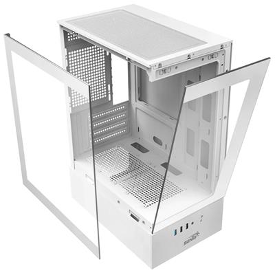 GABINETE SENTEY H10 WHITE 6100-SF-W TEMPERED GLASS