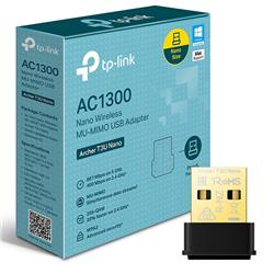 PLACA DE RED USB WIRELESS DUAL BAND TP-LINK ARCHER T3U NANO AC1300