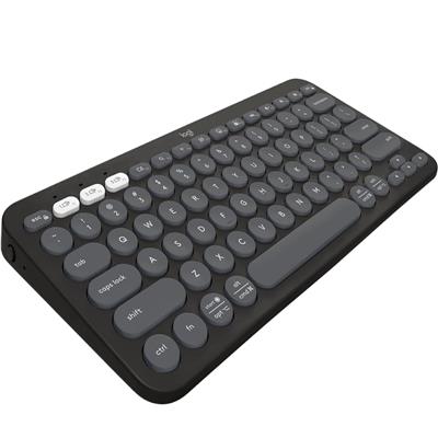 TECLADO LOGITECH K380S BLUETOOTH PEBBLE GRAPHITE