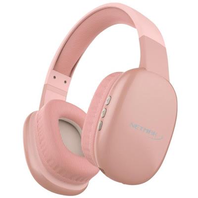 AURICULAR NETMAK NM-VOLT BLUETOOTH PINK