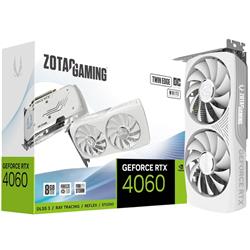 VIDEO PCI-E 8GB GEFORCE RTX 4060 ZOTAC TWIN EDGE OC WHITE EDITION