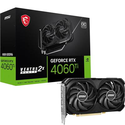 VIDEO PCI-E 8GB GEFORCE RTX 4060 TI MSI VENTUS 2X 