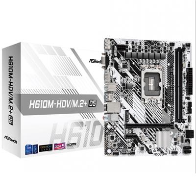 MOTHER 1700 ASROCK H610M-HDV/M.2+ D5 DDR5